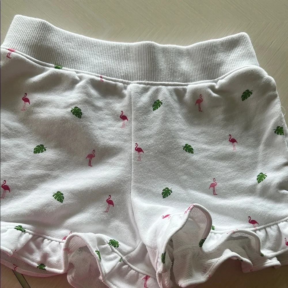 Janie and Jack White and Pink Ruffled Diaper Covers